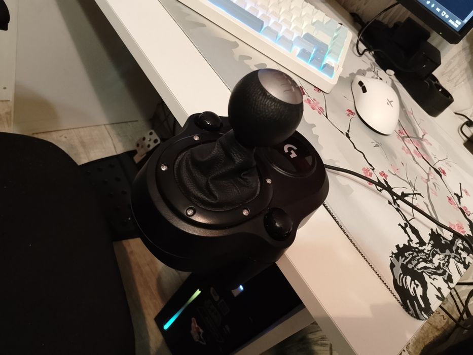 Logitech g923 + КПП (Shifter)