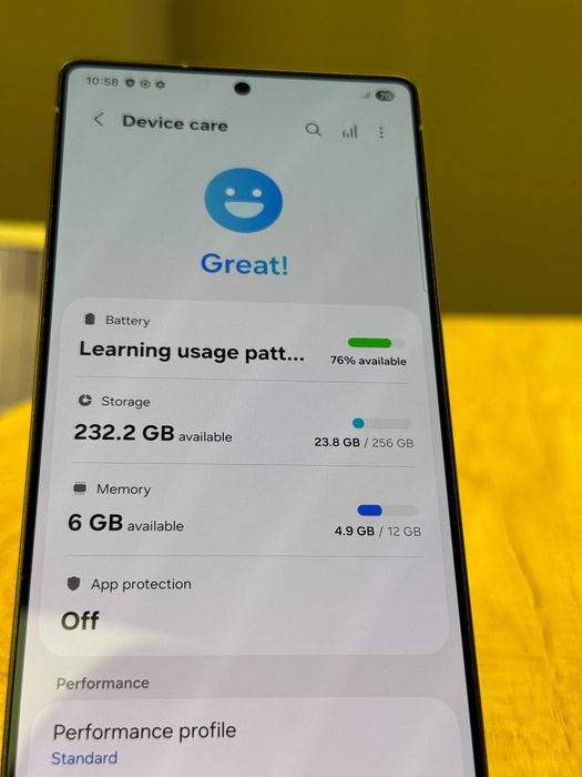 Samsung S25 Ultra Titanium Black 256GB 100% Baterie #151