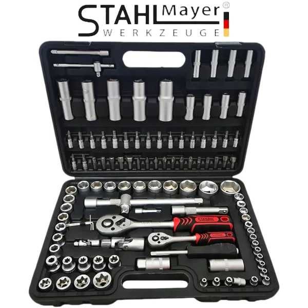 Акумулаторен Винтоверт и Гедоре 108 части STAHLМAYER 36V 8,0AH