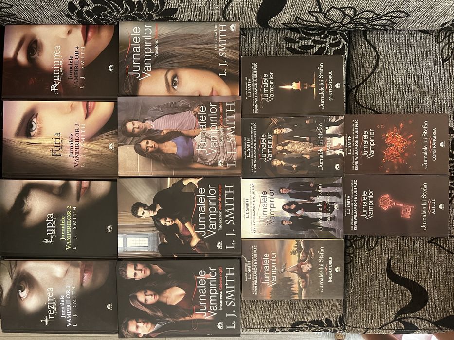 Seria Jurnalele Vampirilor + Jurnalele lui Stefan de L.J Smith