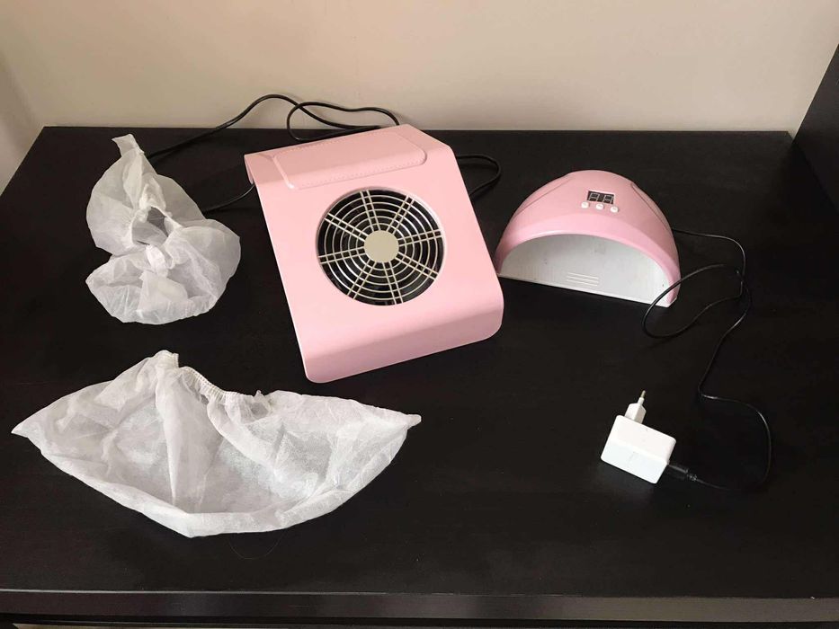 Прахоуловител и лампа за маникюр