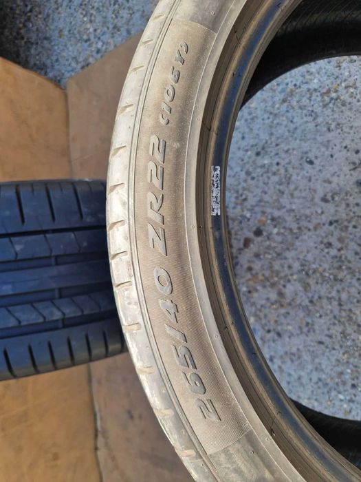 2 Pirelli R22 265/40 Летни гуми  DOT0919