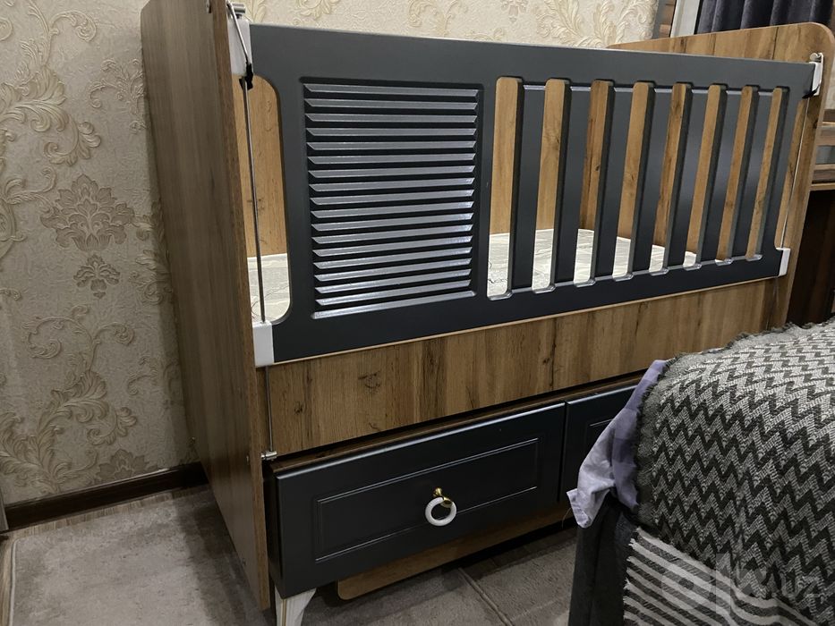 Детская кровать качалка 70*125см