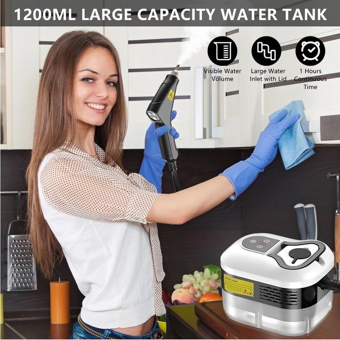 Парочистачка с Високо Налягане 4.5 Bar и Тъч Контрол, Hombasing 2500W