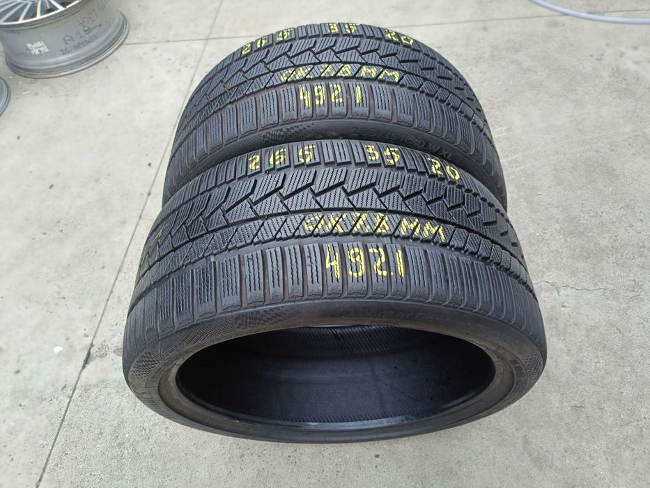 Doua anvelope iarna 265 35 20 continental wintercontact TS 860S 7,8 mm