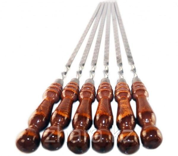 Шампура с деревянной ручкой