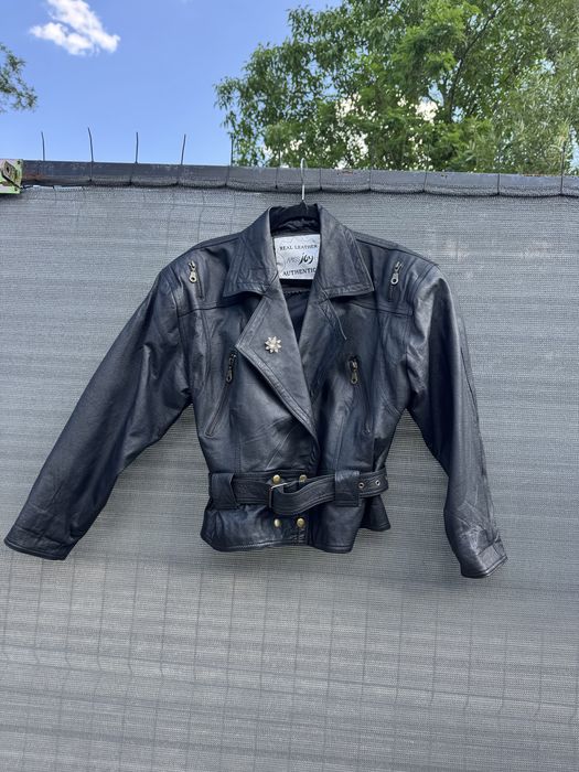Geaca piele naturala festival biker