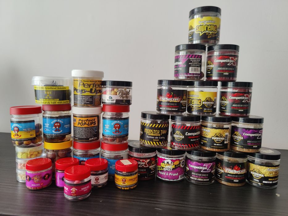 Vând boiles de cârlig, wafters și pop up-uri