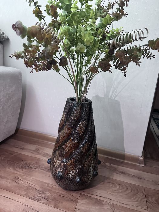 ваза керамическая напольная