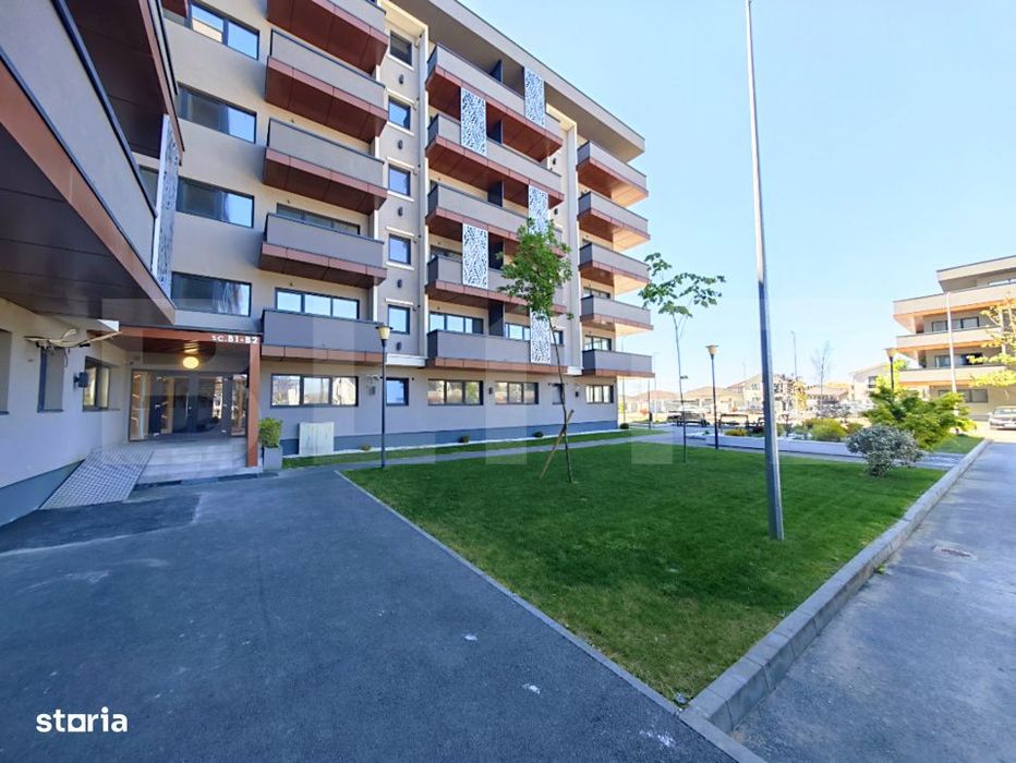 Apartament nou modern, 2 camere, 2 balcoane si centrala pe gaz — fotografia 1