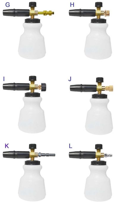 Дюза за пяна за водоструйки Karcher,Bosch,Lavor,Parkside,Nilfisk и др.