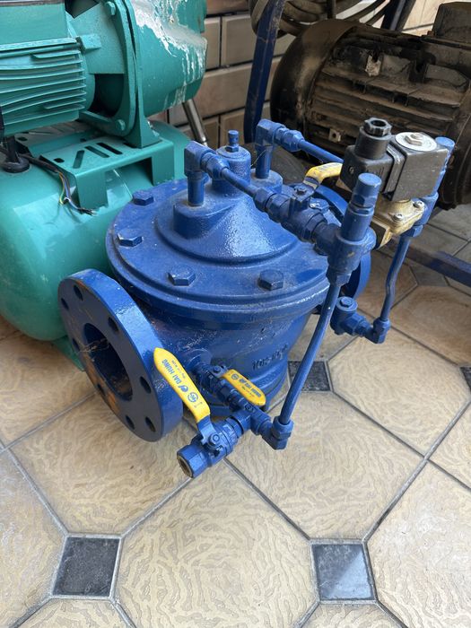 GRP regulyator gaz bosimi AMAN DN100 (100A) yuqori va orta bosim KOREA