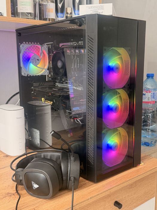 Геймърски компютър Ryzen 5 3400G / GTX 1060 6GB / 16GB RAM