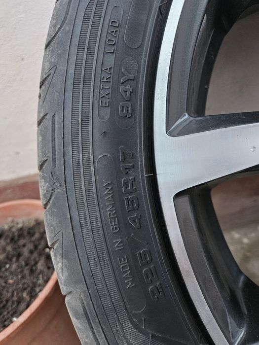 Vand jante cu cauciucuri MAK Wolf Black Mirror  R17