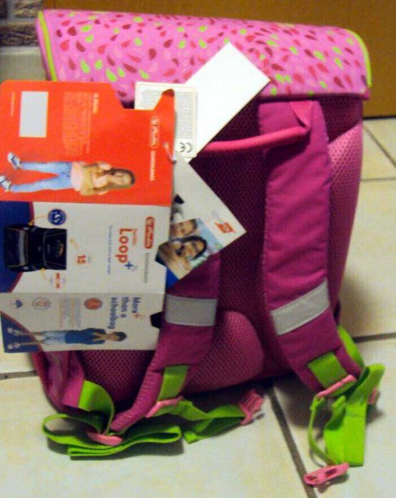 Ghiozdan fete Herlitz Loop PLUS  - Complet echipat !