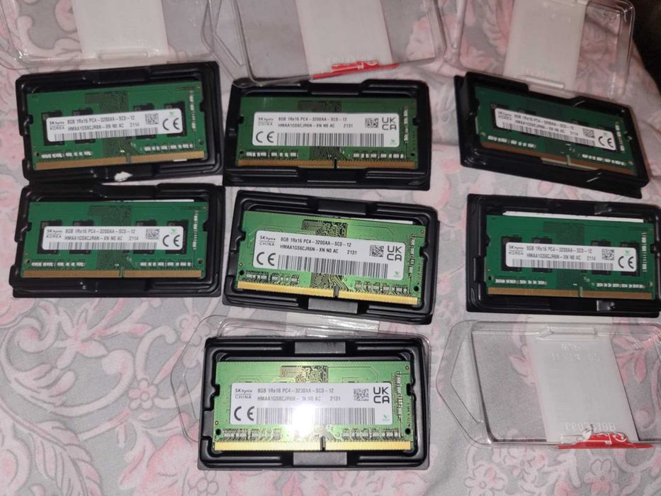 Рам за лаптоп- SK Hynix DDR4 2x8GB 3200 MHz, нова- за всички лаптопи