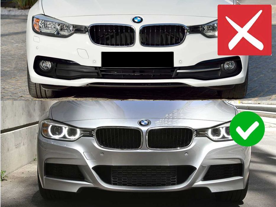 Flag Splitter Ornament Bandou Lip Prelungire Trim M BMW 3 F30 F31