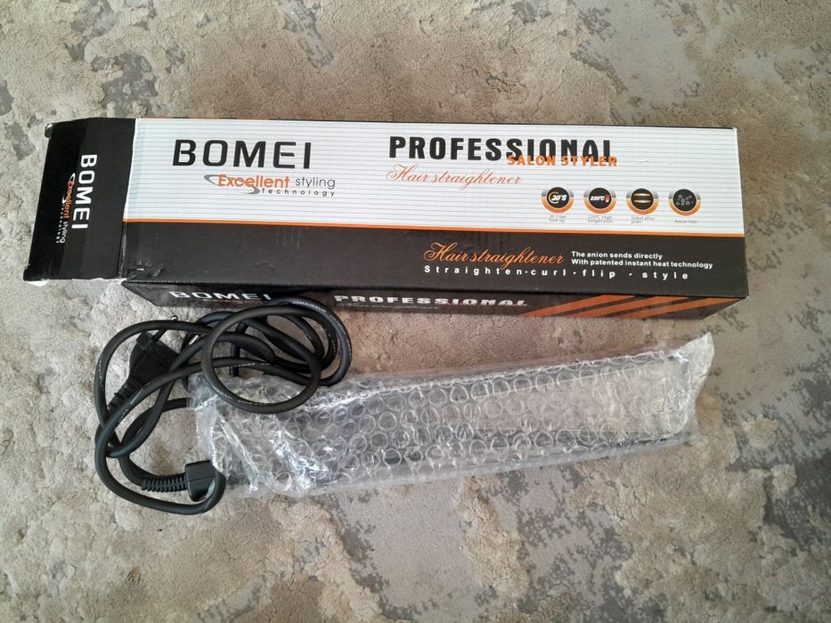 Placă de îndreptat pentru păr Reglarea temperaturii în patru trepte