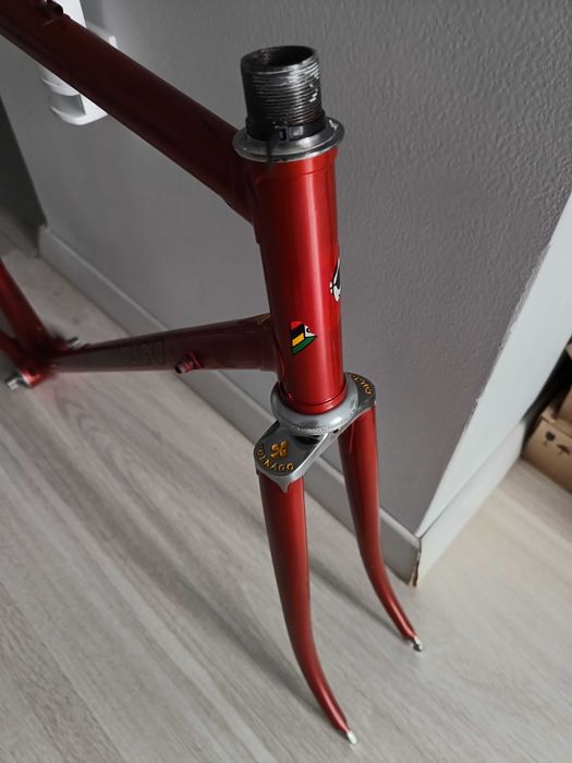 Vând un cadru Colnago Super din 1976.54/54,Columbus SL,27.2