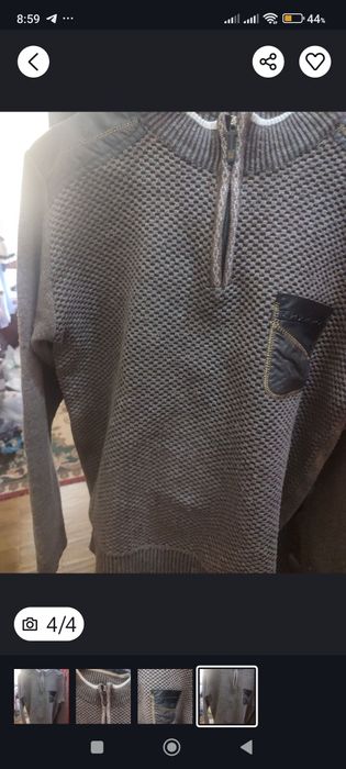 Мужской свитер хороший..