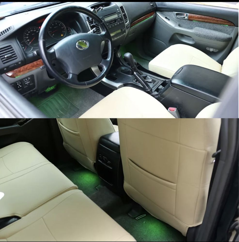 Подсветка дверных карт дверных обшивок Prado 120 прадо 120 Lexus GX470 ...