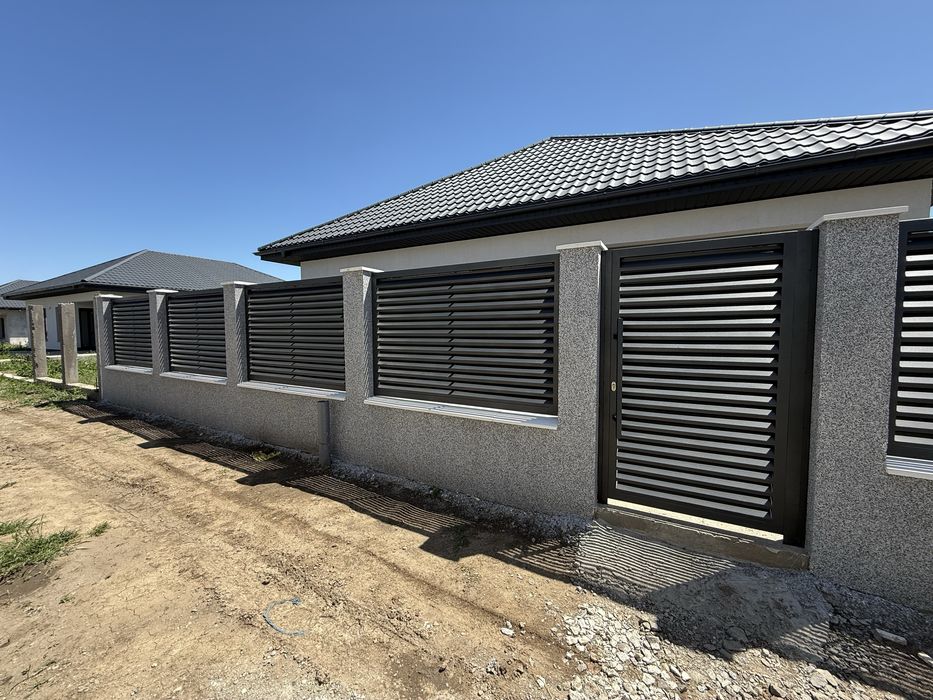 Confectionam garduri metalice, numeroase modele