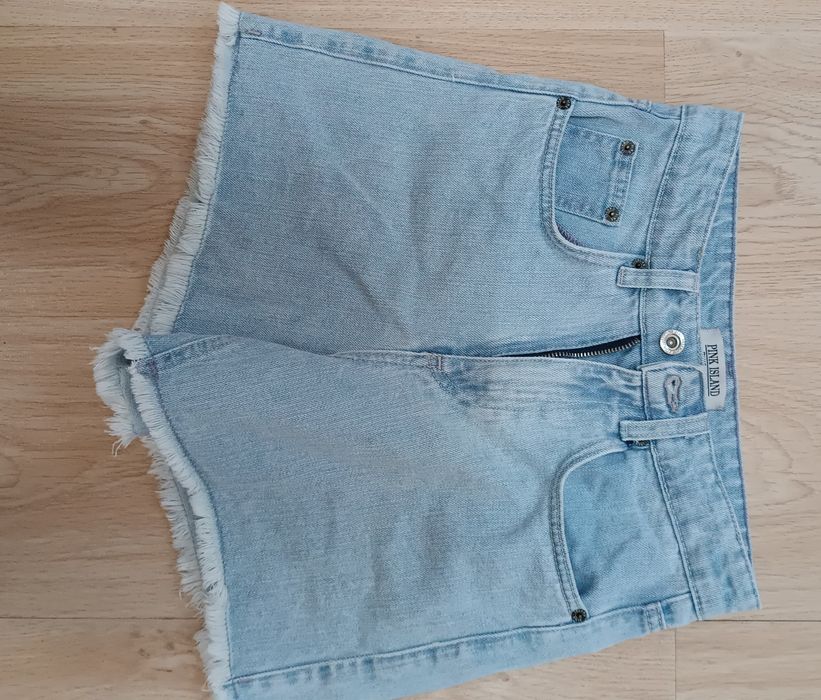 Женские шорты, Джинсовые шорты. Pink island Ayollar uchun shortik