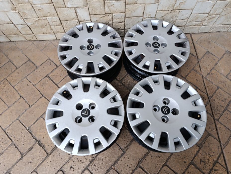 Стоманени джанти 4х98 15 цола Ситроен, Фиат
