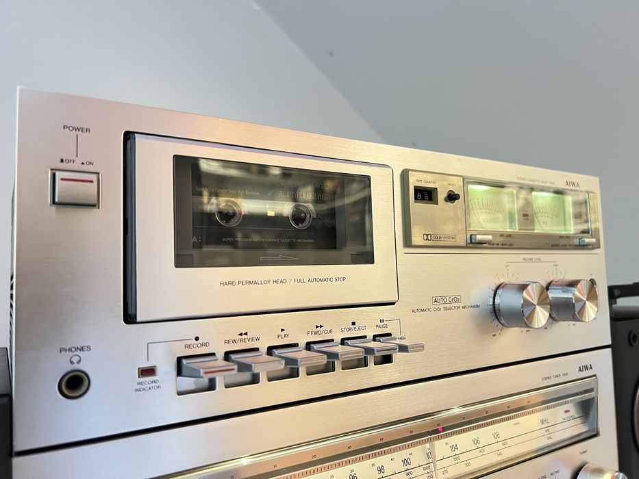 Linie AIWA, Amplificator Aiwa 8100, Tuner Aiwa 9300, deck Aiwa M100