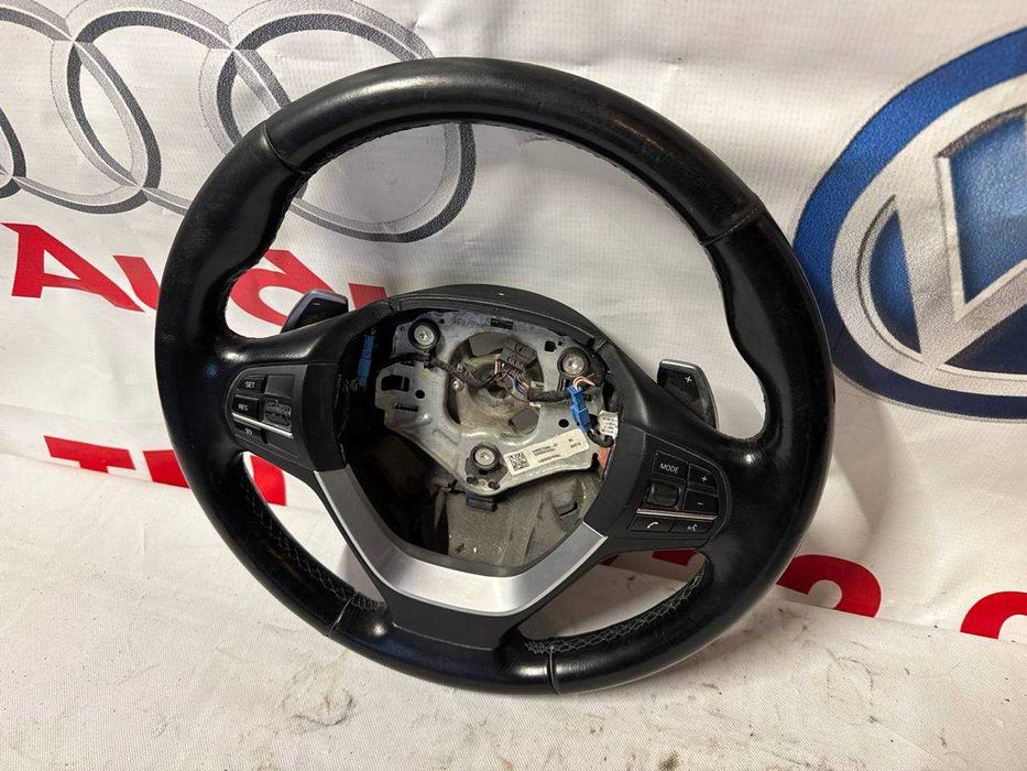 Volan piele cu comenzi 2460570385 BMW X3 (F25) / X5 F15