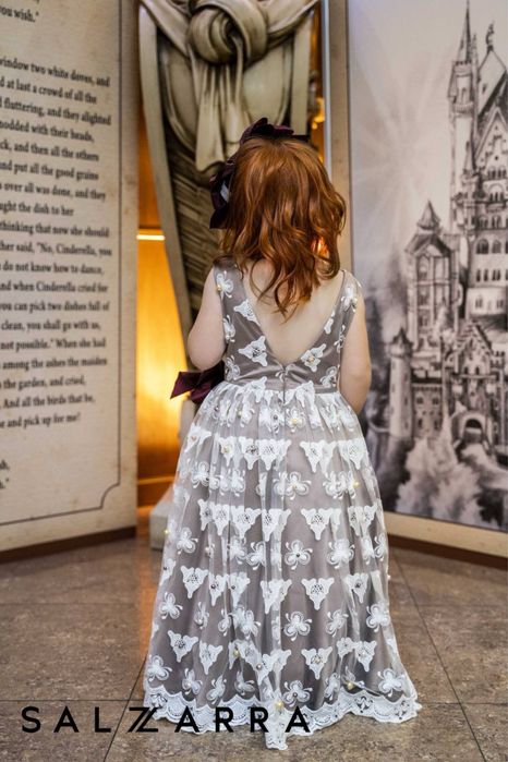 Детска луксозна рокля Салзара / Salzarra