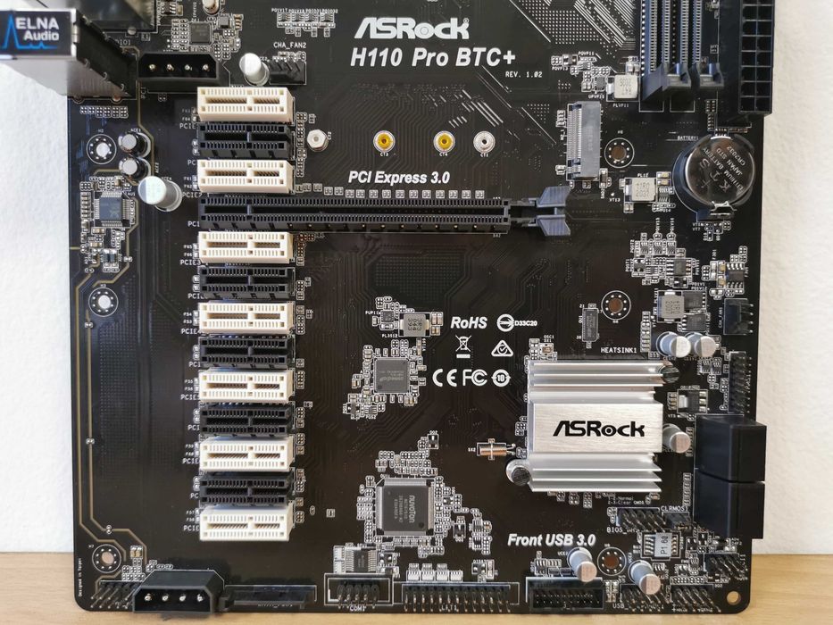 Asrock H110 Pro BTC+ mining дънна платка