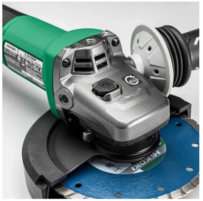 HIKOKI polizor unghiular cu acumulator 36 V 3200 - 8000 RPM|Fara perii