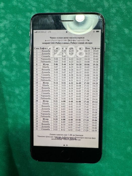 Iphone 8+ 64 GB space black