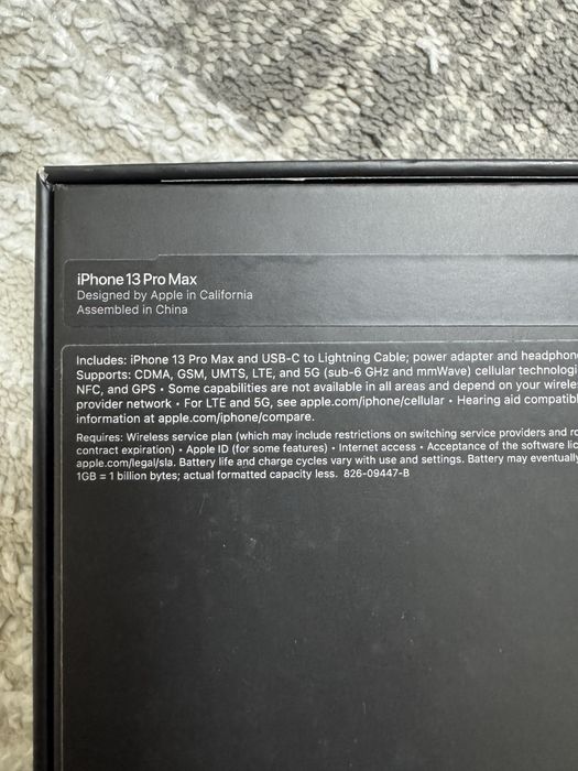 Айфон 13 pro max 128 Gb