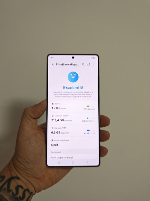 Samsung S25 Ultra Black 256GB totul original liber retea