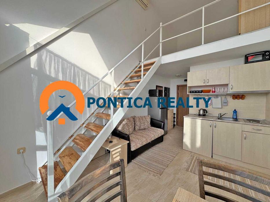 Апартамент на две нива с 2 спални в комплекс Гербер Слънчев Бряг