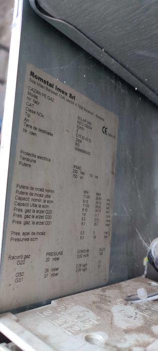 Centrala Termica Romstal Solar 24S Pe Piese