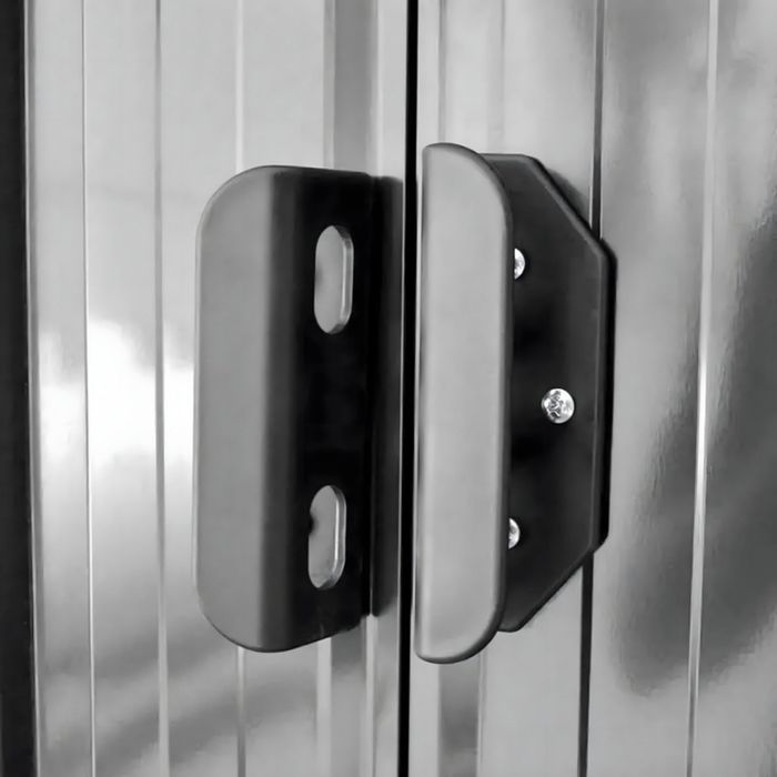 Метална градинска къща за инструменти с вентилация и заключване - 277