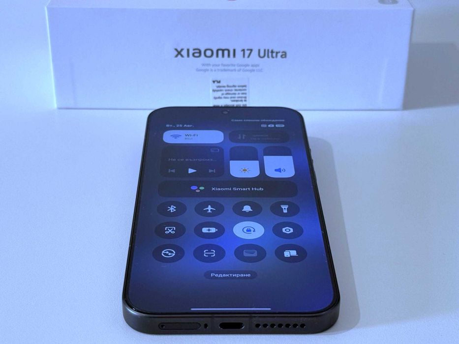 Бартер! 20м.Гаранция! Xiaomi 17 Ultra 512/16GB Black (Черен) 48 Цикъла.