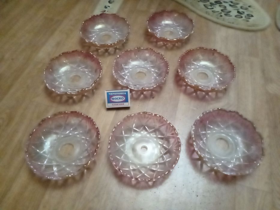 Чашечки для люстры . Стаканчики . Висюльки