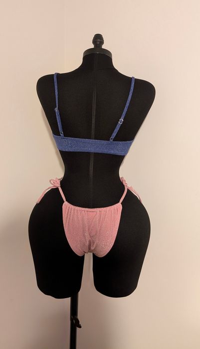 Costum de baie două piese, model contrastant ,by H&M