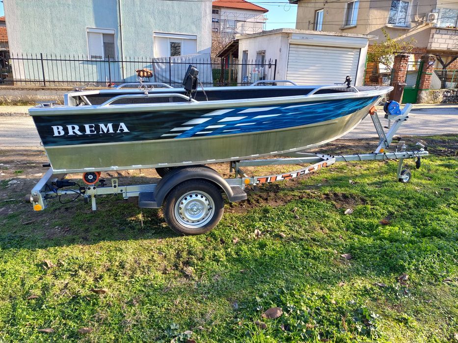 Brema aluminum boat 370V.