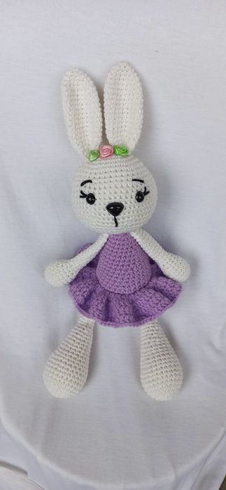 Плетени играчки- зайчета