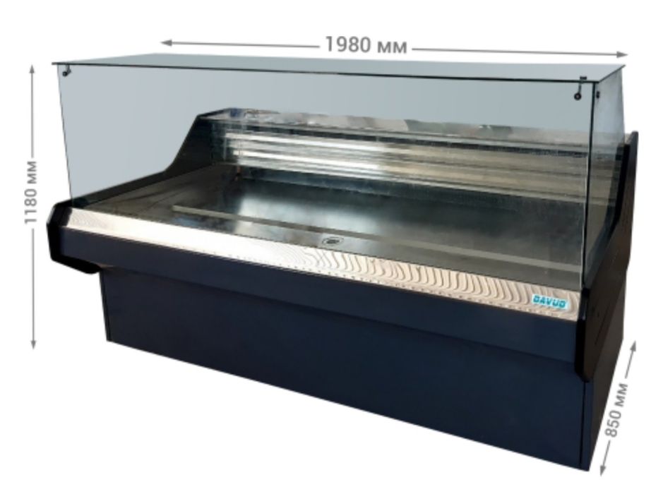 Vitrina xolodilnik magazinlar uchun