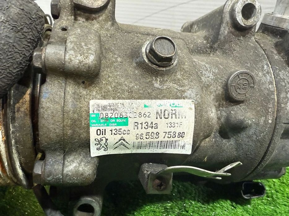 COMPRESOR AC ( 2 BUC.) CITROEN BERLINGO / C4 C5 DS3 / PEUGEOT 307 207 / PARTNER / 308 3008 5008 208 508 308 / COD OEM 9659875880