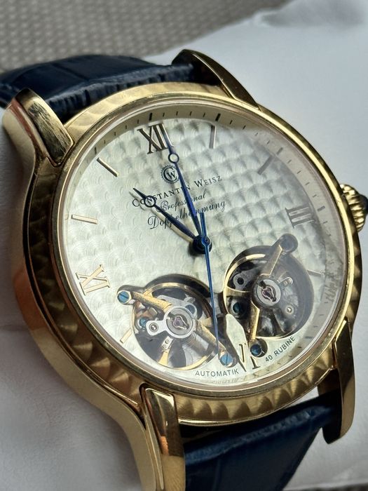 Ceas barbatesc Konstantin Wiesz Professional Automatik 40 Rubins