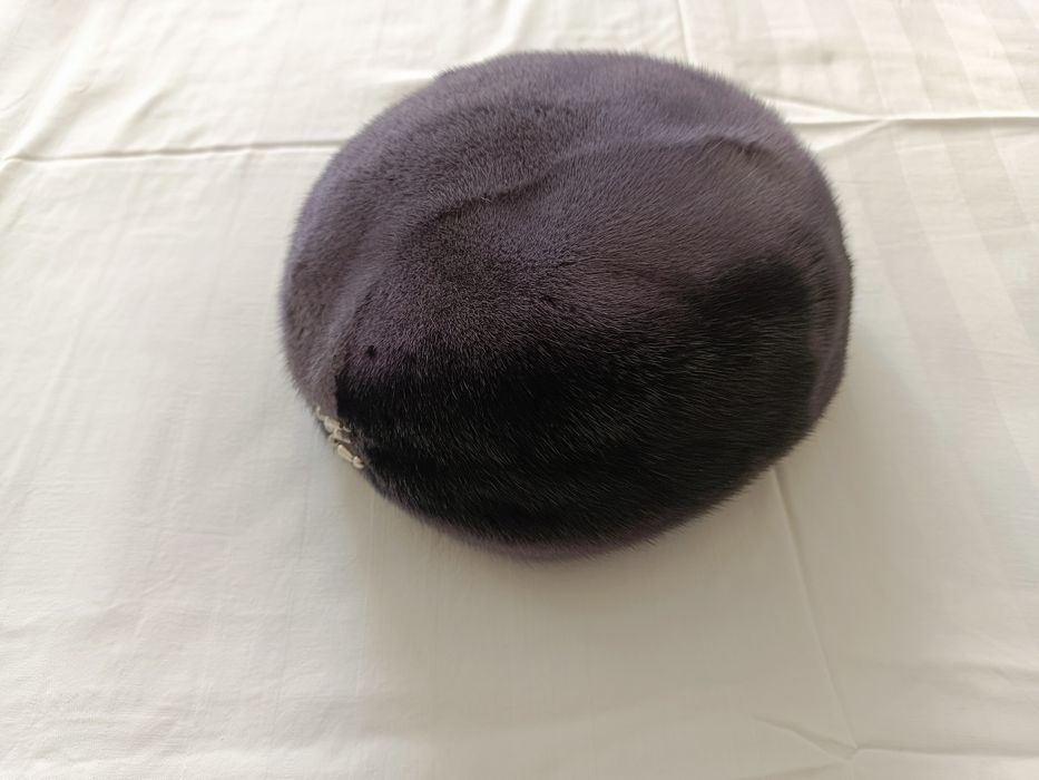 Берет норковый женский