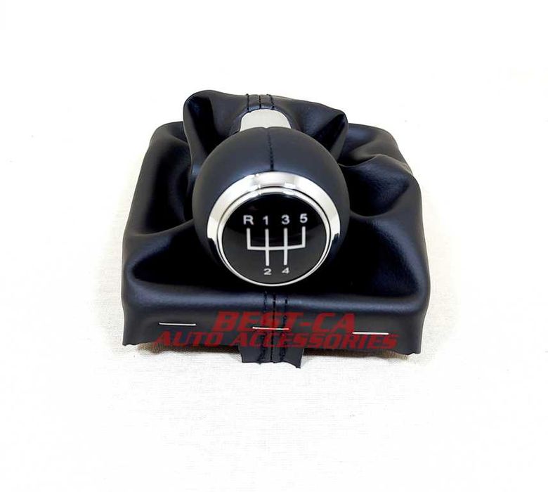 Топка скоростен лост с маншон за Audi A3 8P 2003 - 2013 5 и 6 скорости