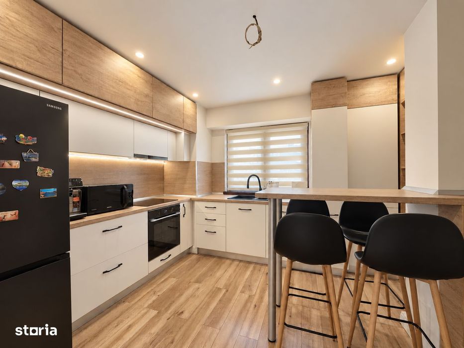 C.Călărașilor | Renovat integral | Încălzire în pardoseală | 3 camere